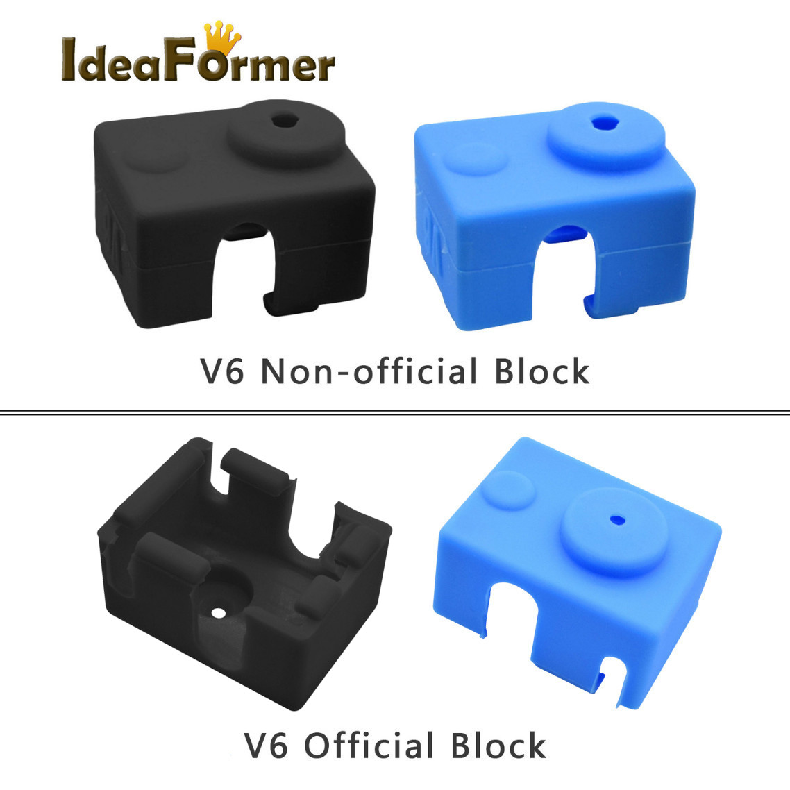 Printer Stand - 5 pz. Calzini in silicone V6