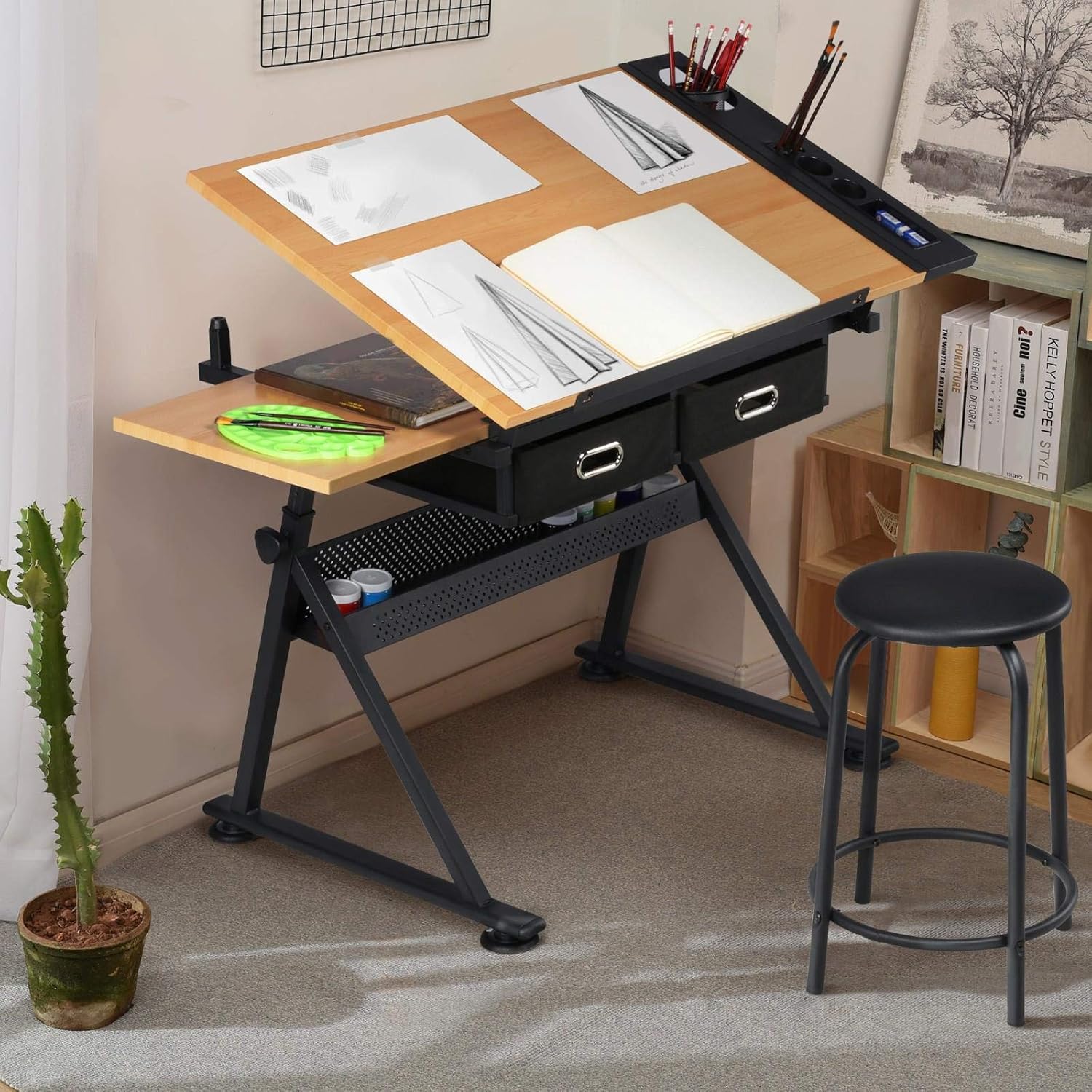 Tavolo da Disegno Regolabile c - Office Stool recensione e prezzo