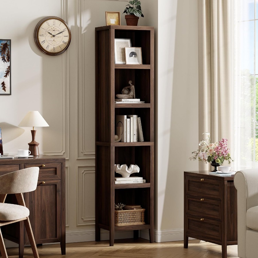Libreria alta e stretta, con 5 - Bookshelf recensione e prezzo