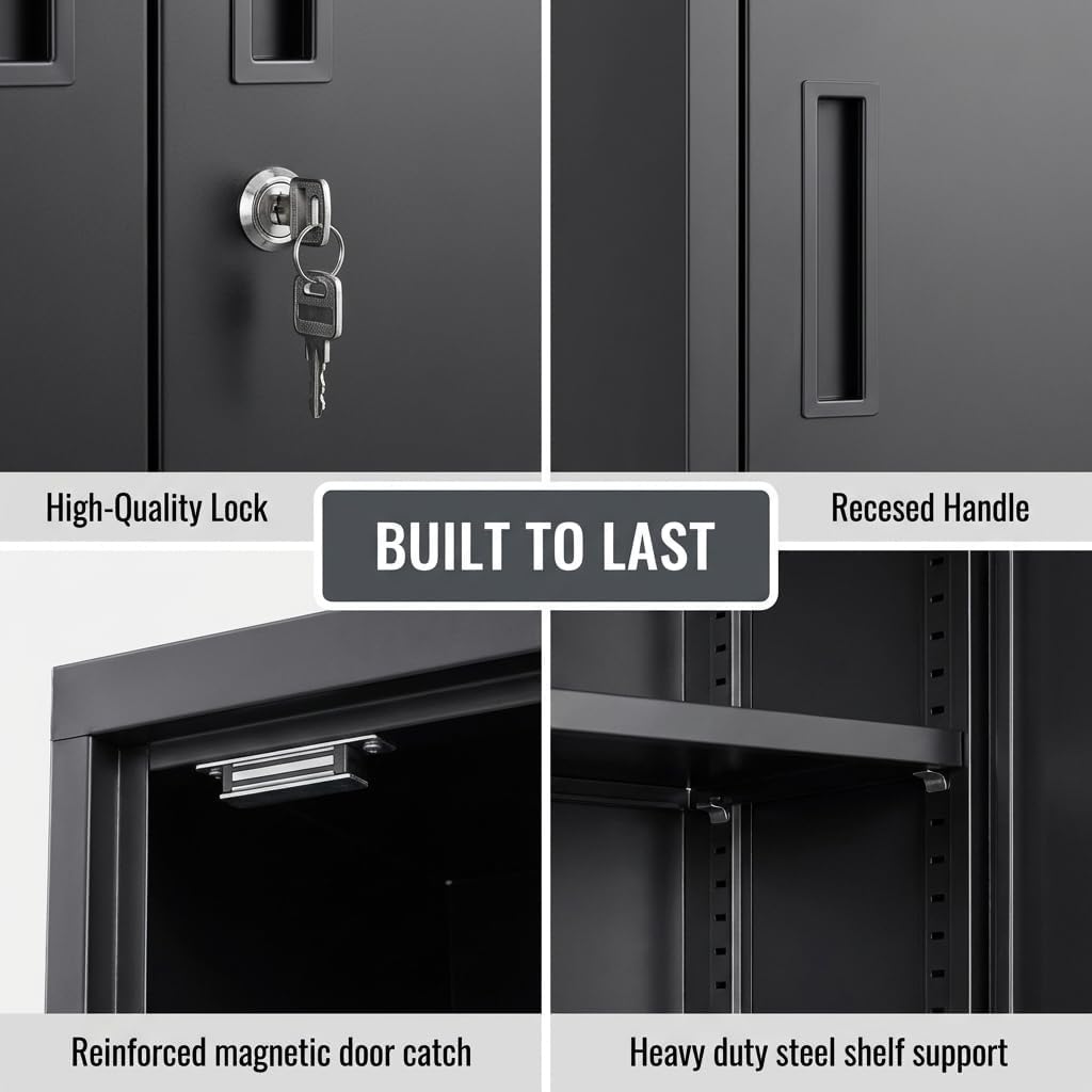 Armadio Alto in Metallo con Ca - File Cabinet recensione e prezzo